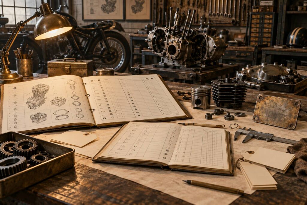 Illustration éditoriale du sujet : Codice motore: dove si trova e perché serve per i ricambi