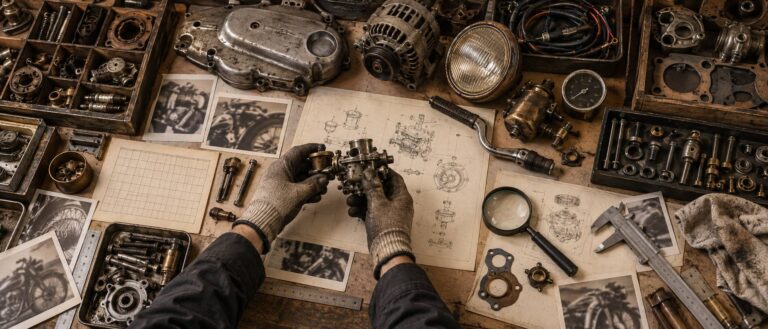 Ricambi usati d’epoca: come valutarli prima di comprare